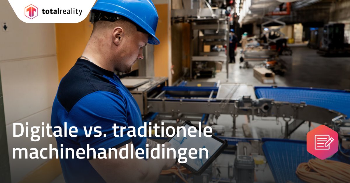 Digitale vs. traditionele machinehandleidingen