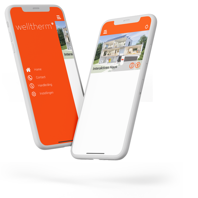 The Welltherm AR app