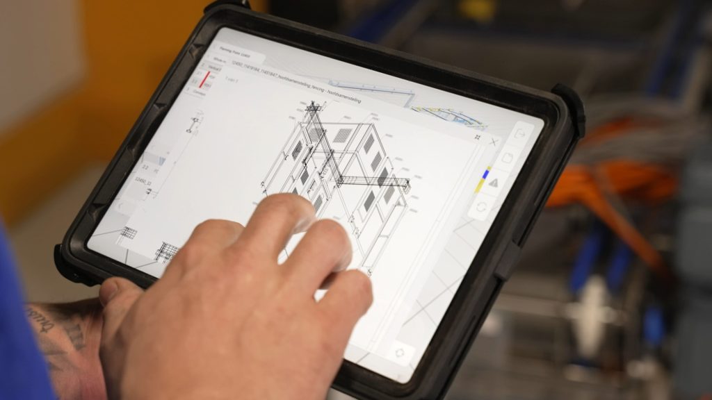 ILC technische tekening op tablet, een handleiding voor machinebouwers
